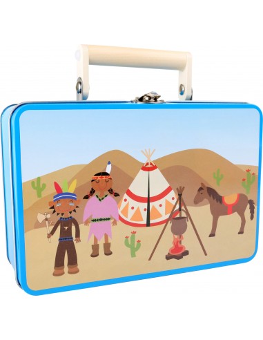 Valise d´enfant "Set d´indien"