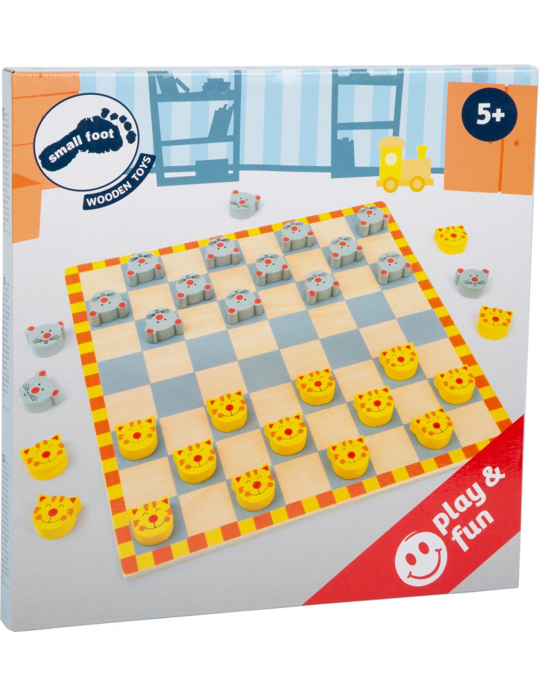 Jeu de société classique pour chat et souris - Jeu de société à fro