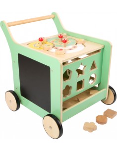 Chariot De Marche En Bois Pour Bebe Jouets Pour Apprendre A Marcher